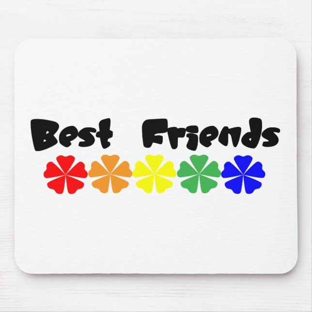 Best Friends Mouse Pad (Front)
