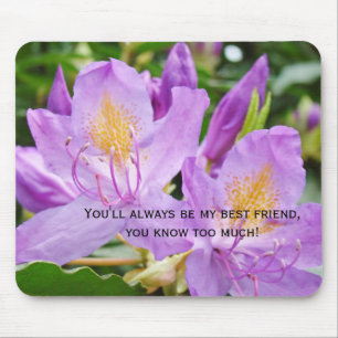 Best Friends! mousepad gifts We'll alway be