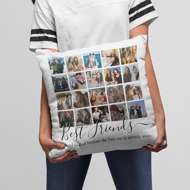 Best Friends Photo Collage Cushion (Creator Uploaded)