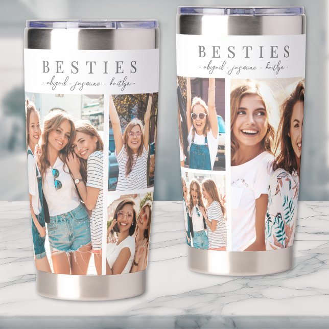 Best Friends Photo Collage Insulated Tumbler (Best Friends Photo Collage Insulated Tumbler)
