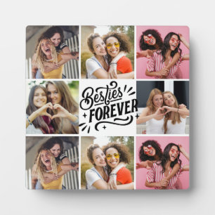 Best Friends Photo Collage Plaque
