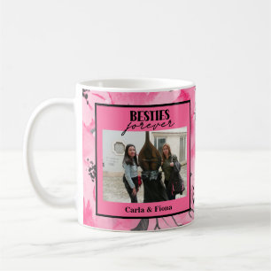 Best friends Photo Gift Pink  Poster Coffee Mug