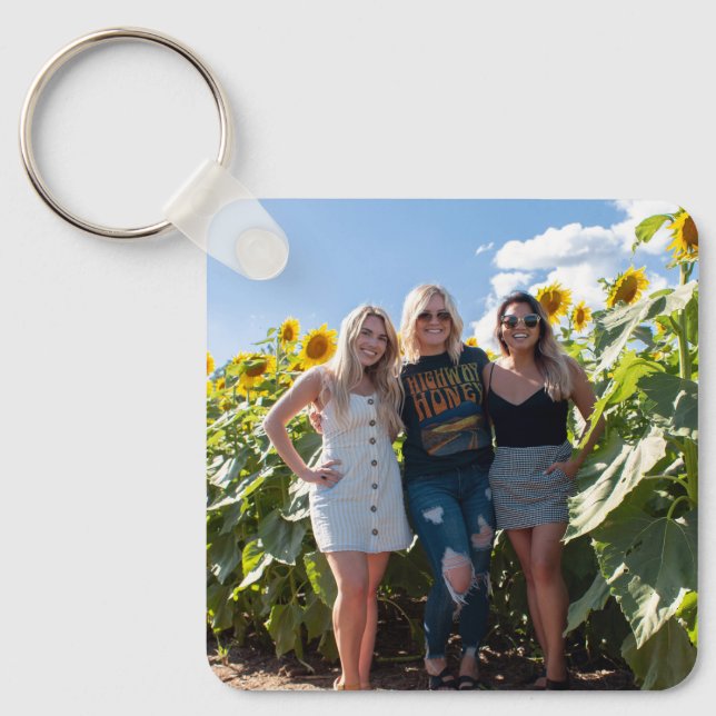 Best Friends Photo Key Ring (Front)