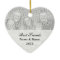 Best friends photo ornament for friendships