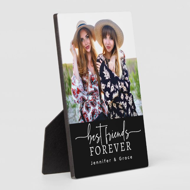 Best Friends Photo Plaque (Side)