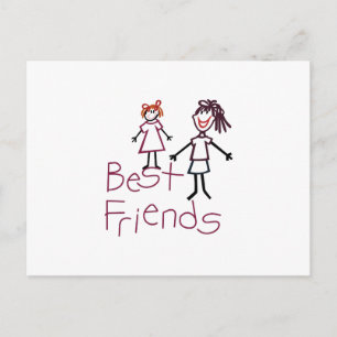 Best Friends Postcard