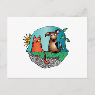 Best Friends Postcard