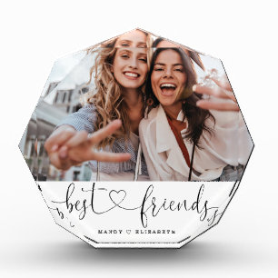 Best Friends Script Gift For Sister Photo Keepsake