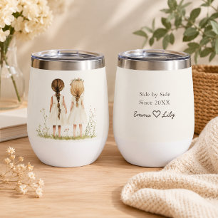 Best Friends Since Personalised Name Tumbler