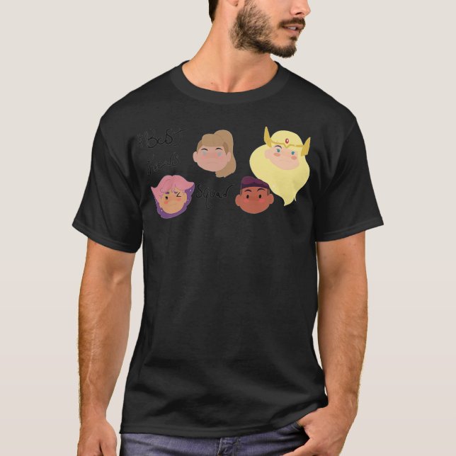 Best Friends Squad animals -  T-Shirt (Front)