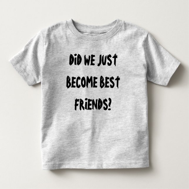 Best friends toddler T-Shirt (Front)