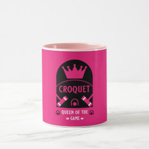 best funny croquet game player mug