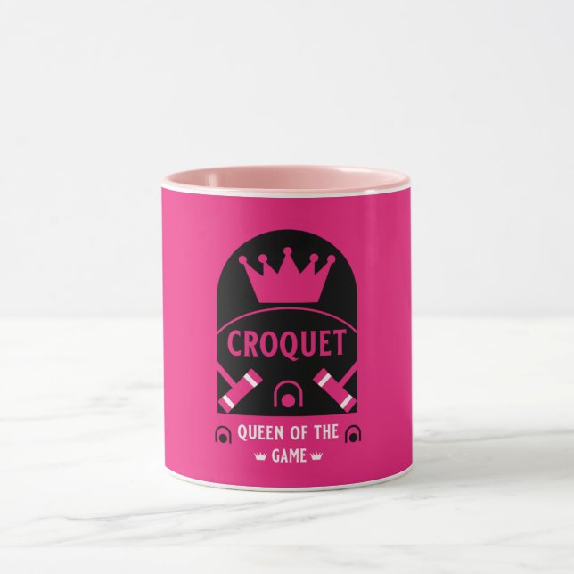 best funny croquet game player mug (Center)