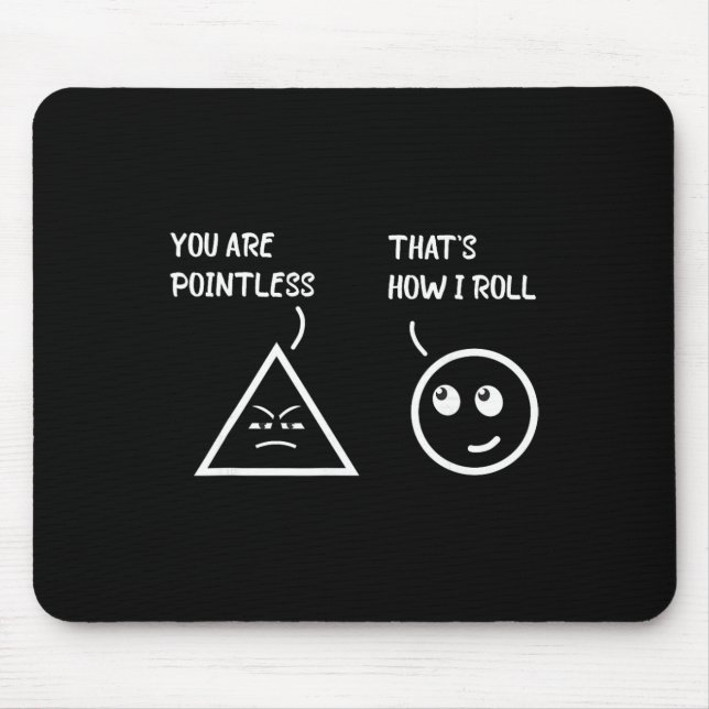 Best Funny Math Teacher Joke Humor Science Fun Mat Mouse Pad (Front)