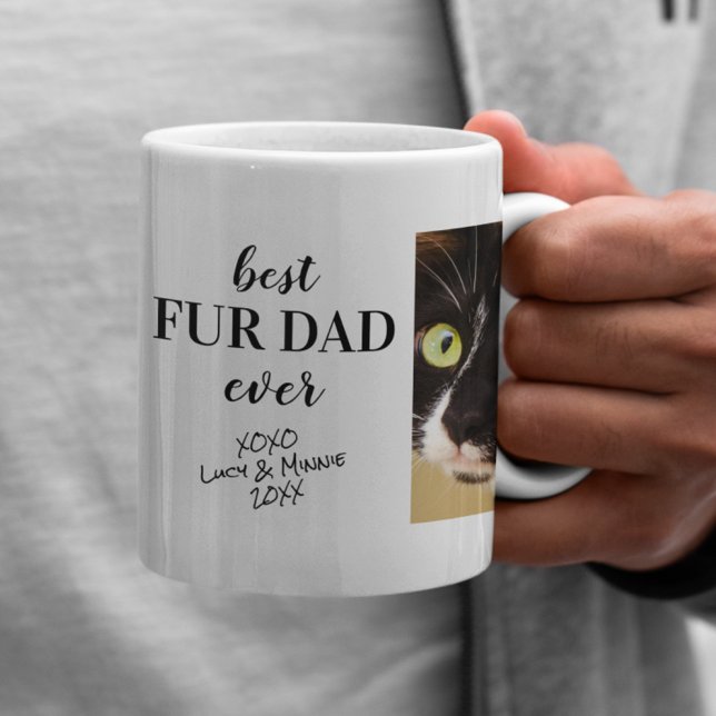 Best Fur Dad Ever Photo Coffee Mug (Creator Uploaded)