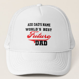 Best Future Dad Customised Hat