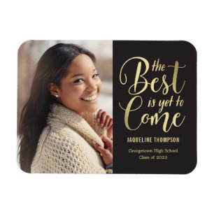 Best Future EDITABLE COLOR Graduation Magnet