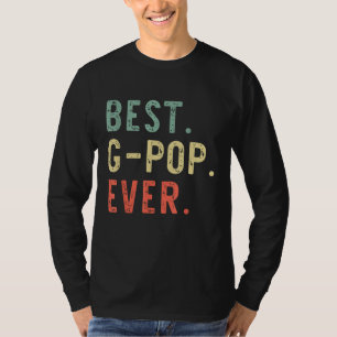 Best G-Pop Ever Funny Gpop Retro Vintage T-Shirt