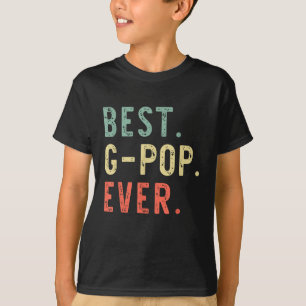 Best G-Pop Ever Funny Gpop Retro Vintage T-Shirt