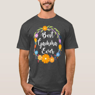 Best Gamma Ever Women Floral Decoration Gamma T-Sh T-Shirt