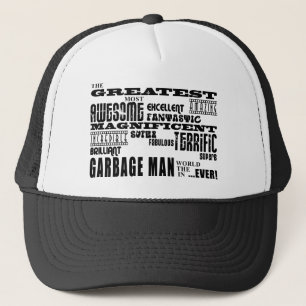 Best Garbage Men : Greatest Garbage Man Trucker Hat