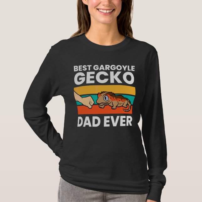 Best Gargoyle Gecko Dad Ever T-Shirt (Front)