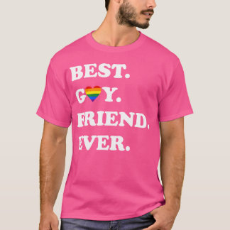 Best Gay Friend Ever t shirt LGBTQ Gay Pride retro