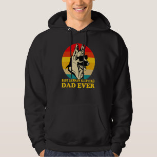 Best German Shepherd Dad Ever Father s Day Dog  Ow Hoodie