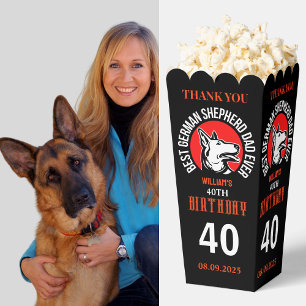 Best German Shepherd Dad Ever Favor Boxes