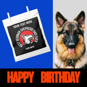Best German Shepherd Dad Ever      Favour Bags