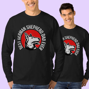 Best German Shepherd Dad Ever    T-Shirt