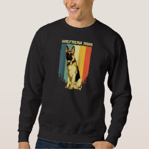 Best German Shepherd Mum Women Dog Owner Pet Lover Sweatshirt