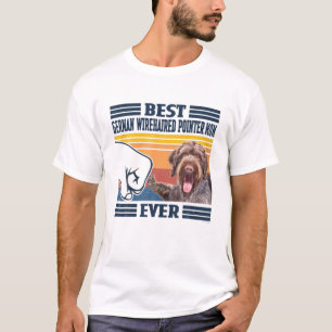 Best German Wirehaired Pointer Mum Ever Funny Dog T-Shirt