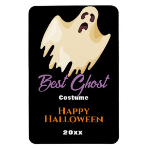 Best Ghost Costume w/ Ghost Halloween Award Magnet