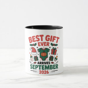 Best Gift Arrives in September 2026 Christmas   Mug