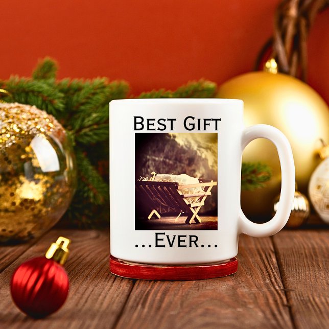 Best Gift Ever Christmas Babe in Manger  Coffee Mug (Creator Uploaded)