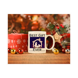 Best Gift Ever Christmas Custom Coffee Mug