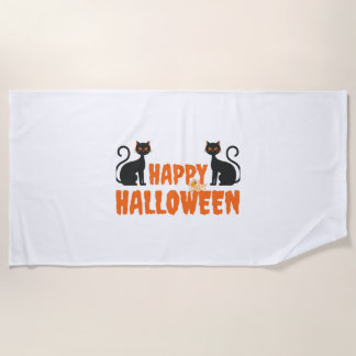 best gift for halloween happy halloween beach towel