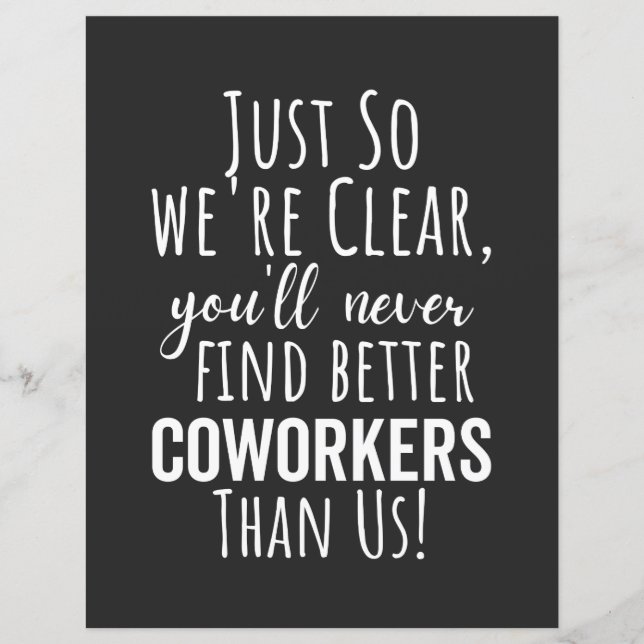 BEST GIFT FOR LEAVING COWORKERS (Front)