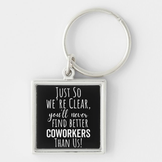 BEST GIFT FOR LEAVING COWORKERS KEY RING (Front)