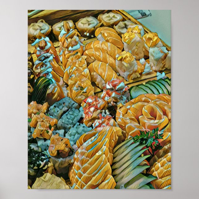 Best gift for Sushi lover Poster (Front)