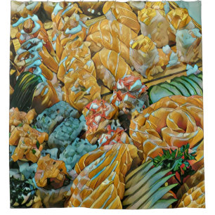 Best gift for Sushi lover Shower Curtain