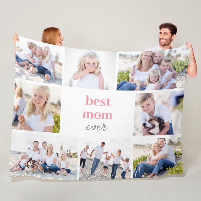 Best Gift Personalised Colour Photo Blanket (In Situ)