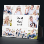Best Gift Personalised Colour Photo Desktop Plaque<br><div class="desc">Simply personalise with your text and photo(s) and create a one-of-a-kind gift for yourself or someone you love! Background colour can be changed to any colour of your choice!</div>