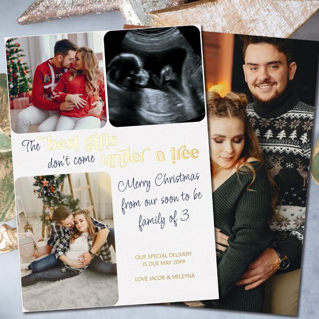 Best Gifts Family of 3 Christmas Pregnancy 4 Photo (Creator Uploaded)