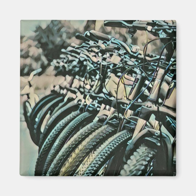 Best gifts for cyclists 2022 magnet (Front)