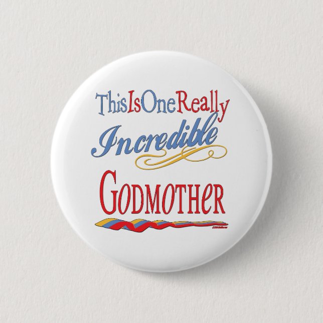 Best Gifts For Godmothers 6 Cm Round Badge (Front)