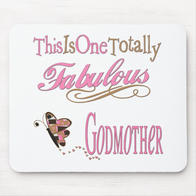 Best Gifts For Godmothers Mouse Pad (Front)