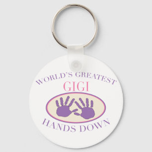 Best Gigi Hands Down T-shirt Key Ring