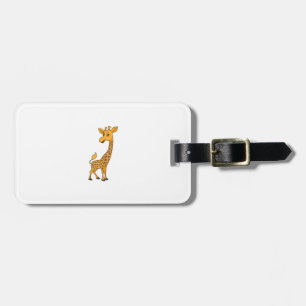 Best Giraffe Art For Men Women Adult Giraffe Print Luggage Tag
